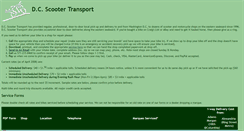 Desktop Screenshot of dcscootertransport.com